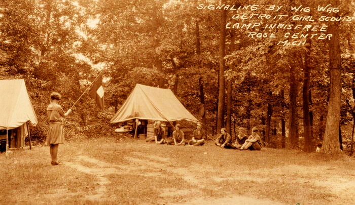 Camp Innisfree - Vintage Postcard (newer photo)